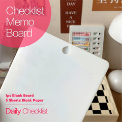 Blank To-Do Checklist Board - Set Up Your To-Do List Check Board