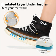 Women's Winter Snow Boots Non-Slip Lightweight Warm Ankle Boots