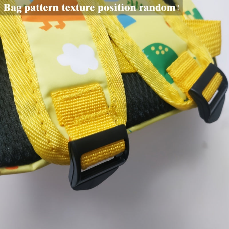 Cartoon Dinosaur Pattern Backpack Kindergarten School Bag