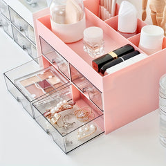 4 Drawers Desktop Makeup Organizer Acrylic