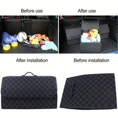 Car Trunk Organizer Storage Box Collapsible Auto Cargo Storage Container