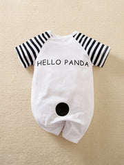 Baby Cartoon Panda Bodysuit