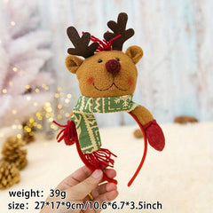 Girl's Christmas Decorations Headband Party Props Children's Head Hoop