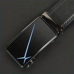 High Buckle Men's Belt Automatic Buckle Belt Business
