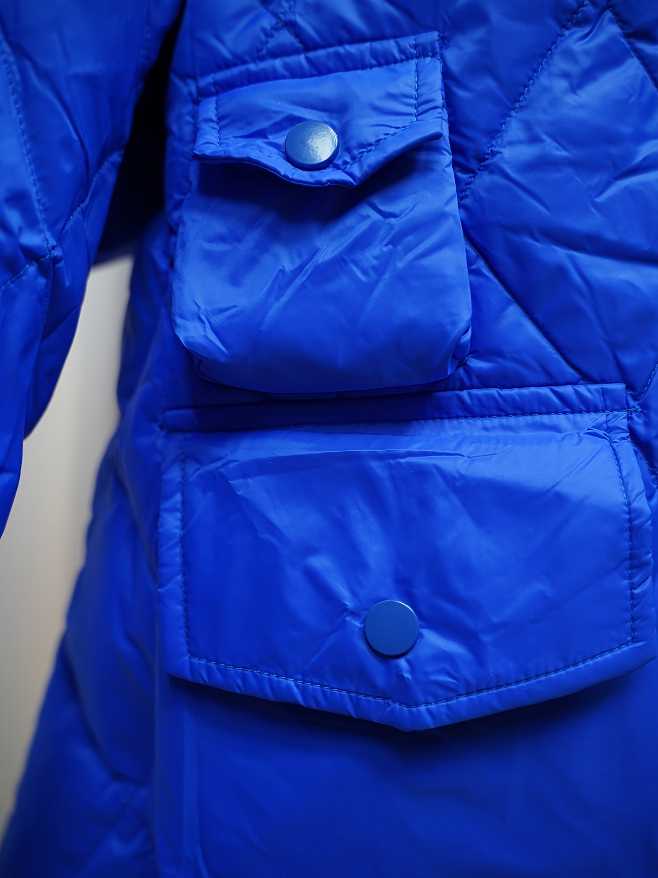 Women's Fuzzy Puffer Jacket Loose Warm Winter Coat