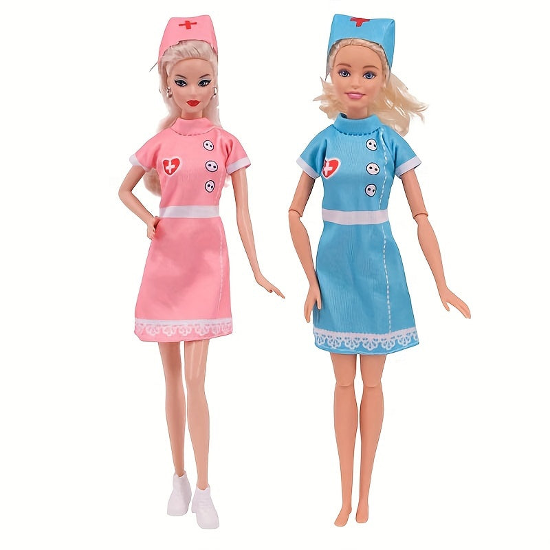 Doll Doctor Costume Accessories Set for 11.5-inch Dolls