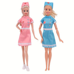 Doll Doctor Costume Accessories Set for 11.5-inch Dolls