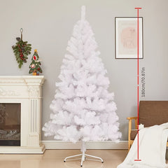 Artificial Christmas Tree Metal Stand Home Office Christmas Party