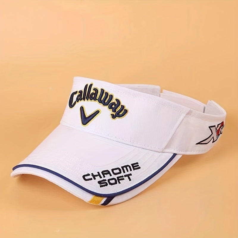 Embroidered Alphabet Cap Sun Visor Hat Men's Sports Hat