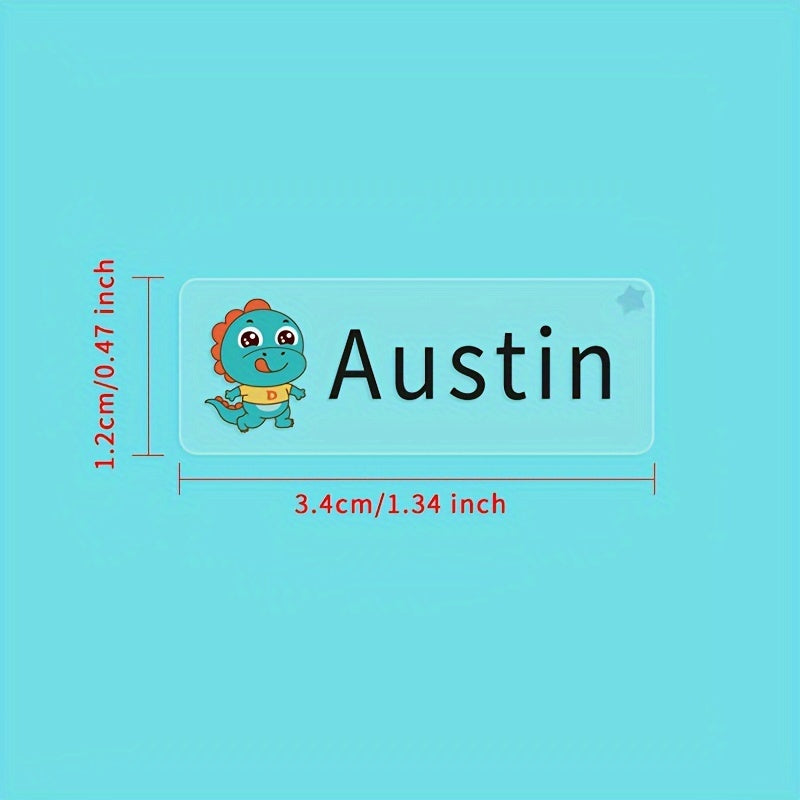 Custom Waterproof Name Sticky Lable School Office Name Stickers