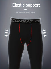 Men's High Stretch Leggings Active Quick Drying Compression Pants