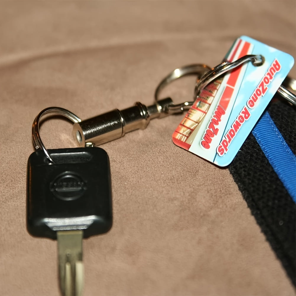 3pcs Quick Release Detachable Keychain Metal Keychain Keyring Pendant