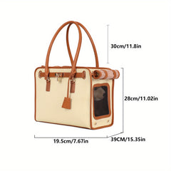 Canvas Small Dog Cat Carrier Travel Soft Bag