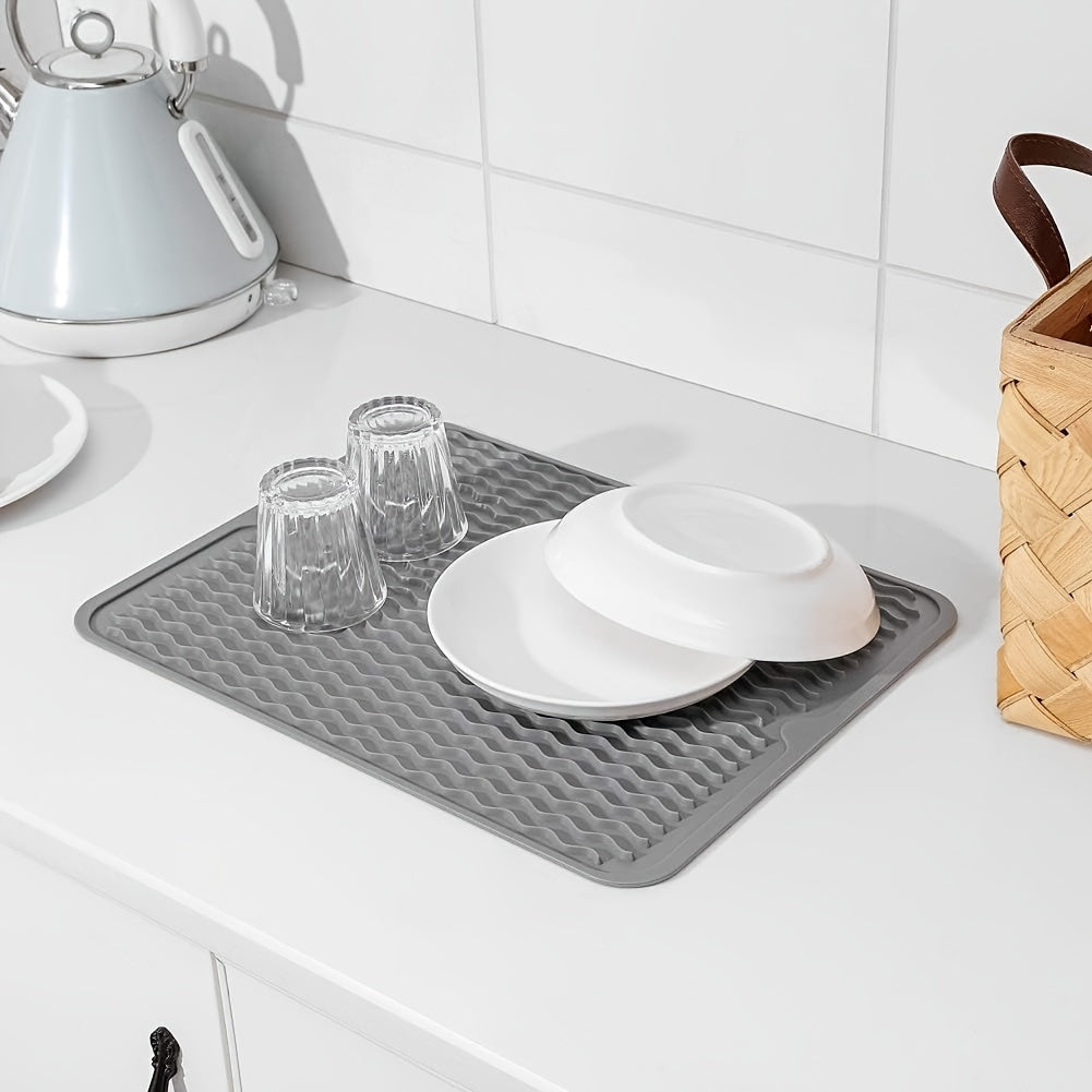 Silicone Drying Mat - Heat Resistant, Easy to Clean