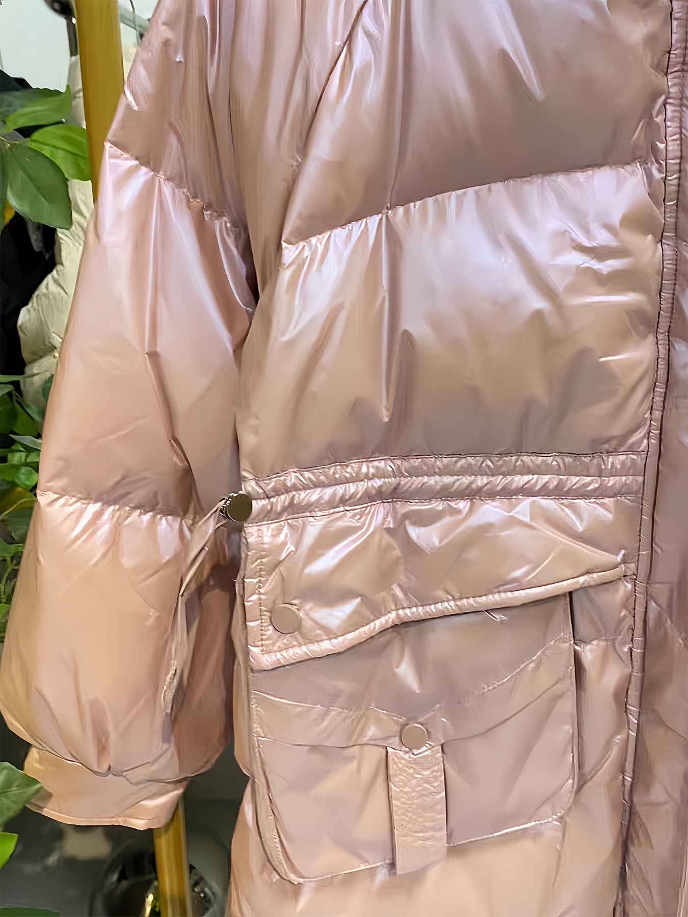 Women's Long Puffer Coat Winter Hooded Jacket