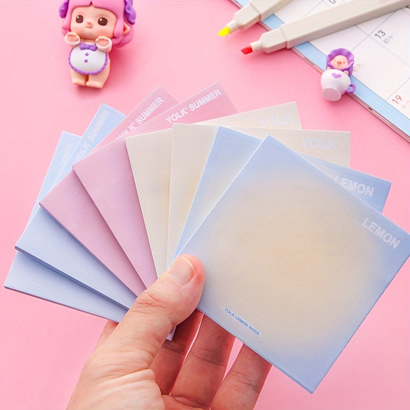 200pcs 4packs Sticky Notes For Office Students