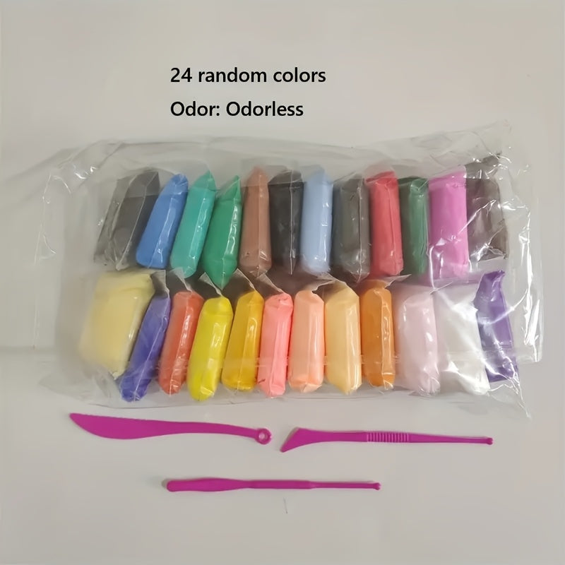 Colorful Modeling Dough DIY Toys for Kids