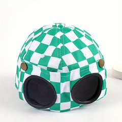 Plaid Baseball Cap Lightweight Adjustable Sun Hats Unisex Casual Dad Hats