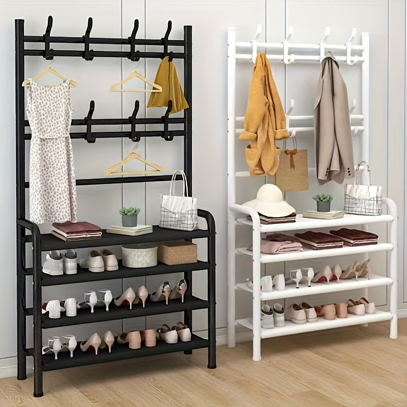 1pc Carbon Steel Shoe Rack Storage Hanger Shoe Storage Device