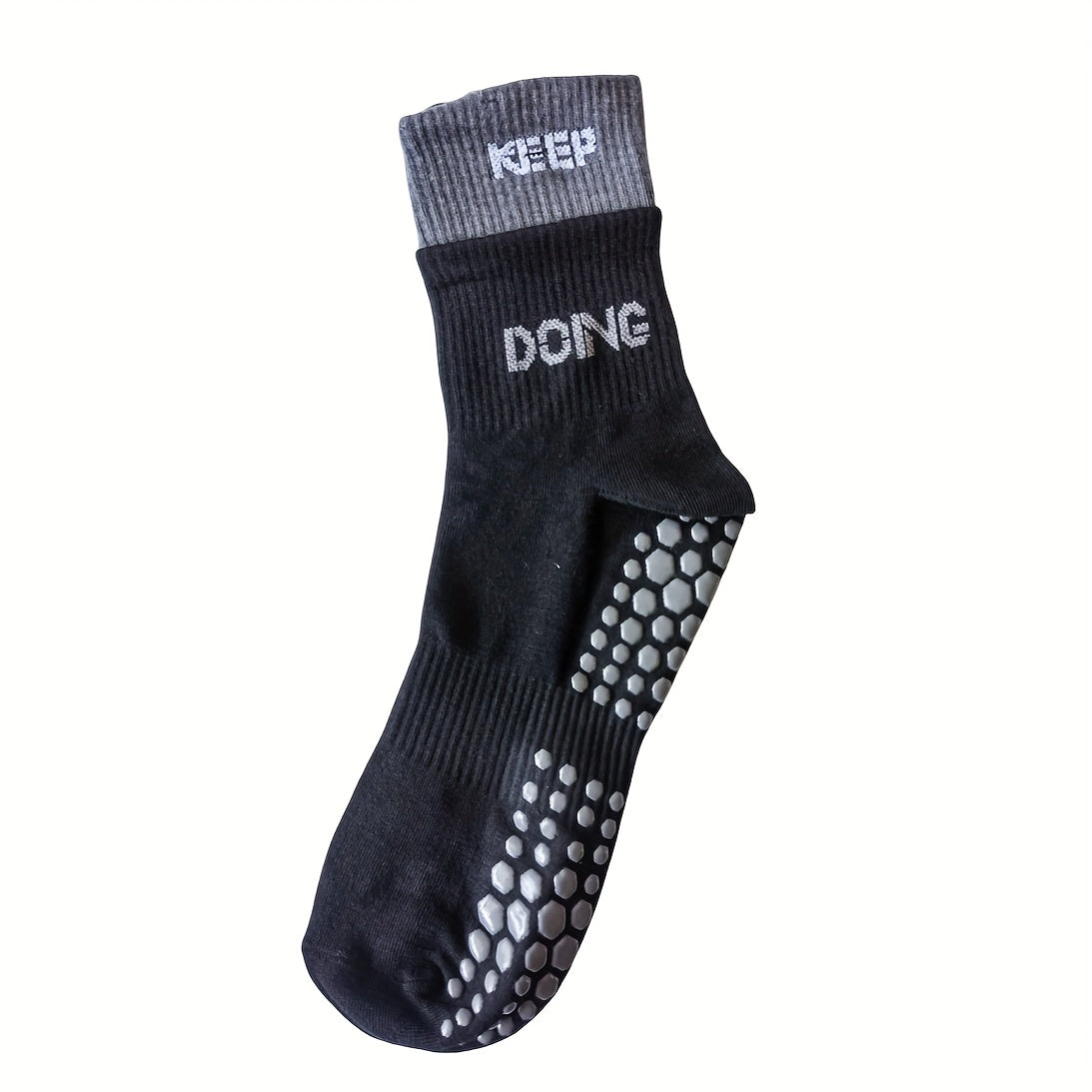 4 Pairs Non Slip Skid Socks Anti Slip Grip Socks For Women Pilate Barre Workout