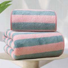 8pcs Microfiber Towel Set - Quick Dry & Soft Towels for Bathroom and Beach