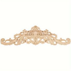 Wooden Carved Corner Decal Unpainted Set for Walls Cabinets Mirrors