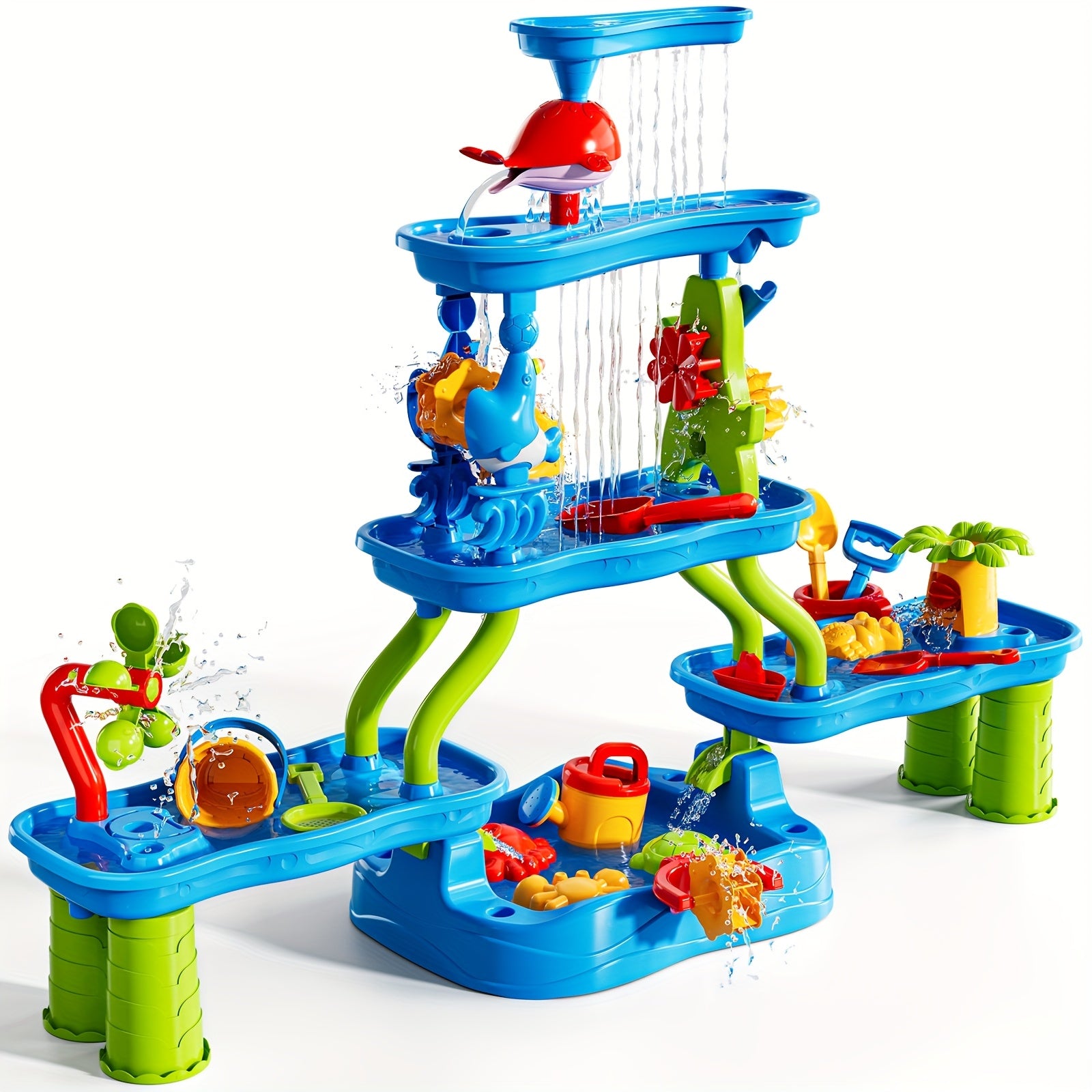 Baby Sand & Water Table with Pump Sand Pit
