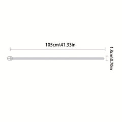 Women's Non-Porous Thin Belt for Jeans and Pants