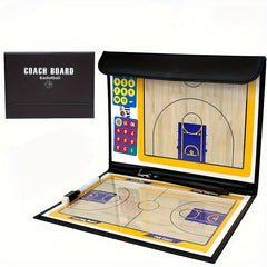 Basketball Coaching Board Double-sided Magnetic Clipboard Kit