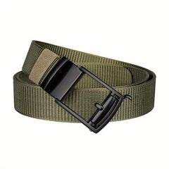 Men's Ratchet Leather Belt for Casual & Business Pants