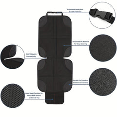 Car Seat Protector PU Leather Non Slip Backing Waterproof