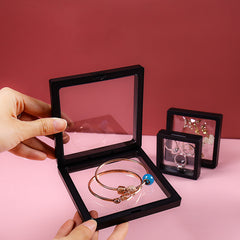 PE Transparent Film Jewelry Storage Box Set