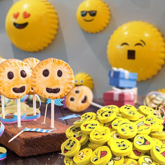 70pcs Smile Face Erasers Assorted Designs School Supplies Teacher Rewards