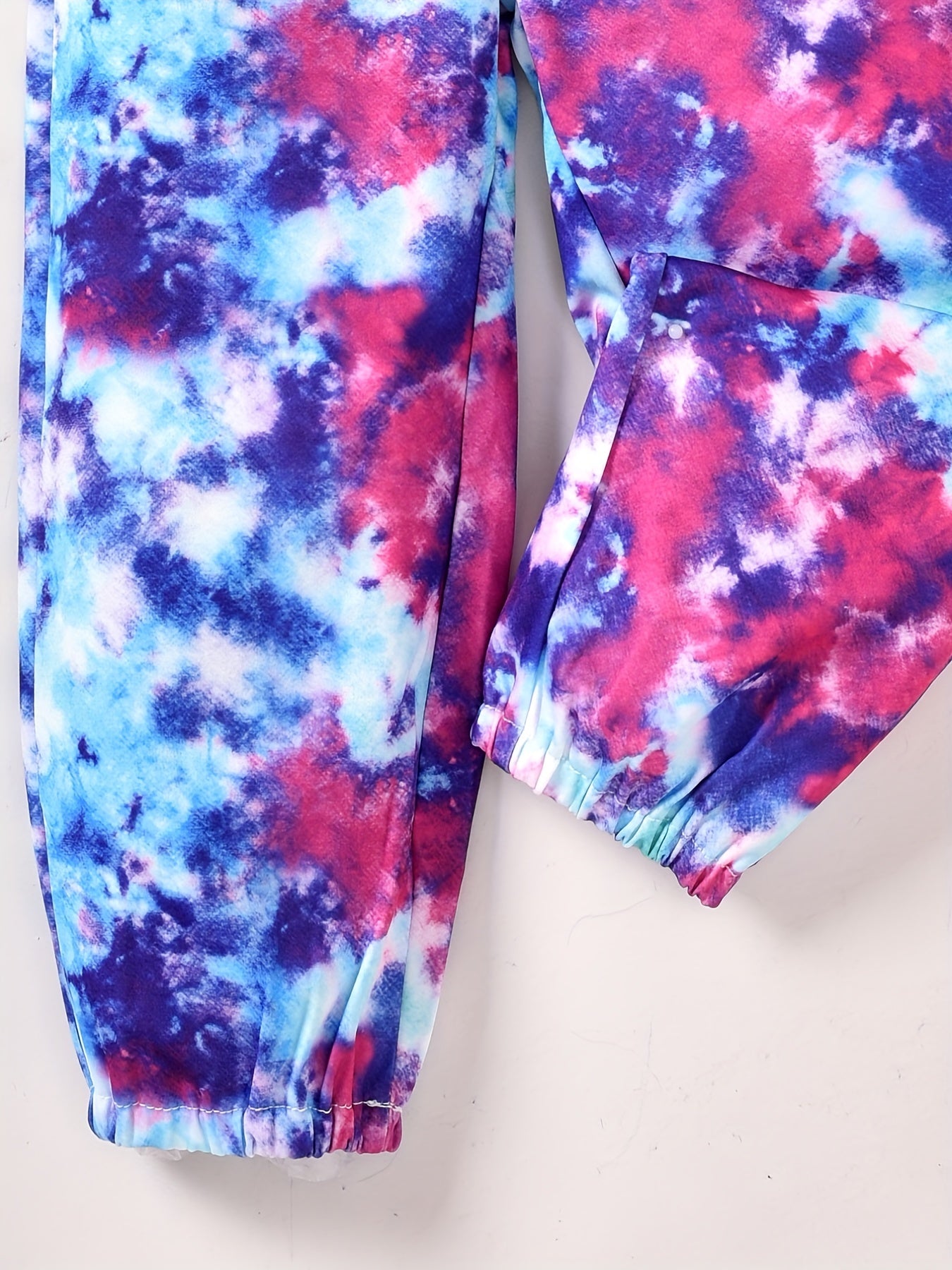 Tie Dye Belted Cami Rompers for Toddler Girls