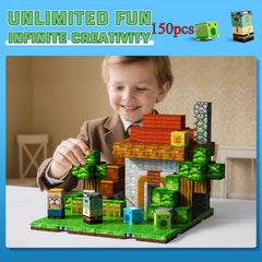 150pcs Magnetic Building Blocks Plant Guard Set