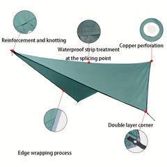 Waterproof Canopy Sunshade Awning for Camping Beach