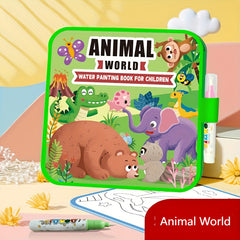 Kids Watercolor Painting Book - Cognitive Development