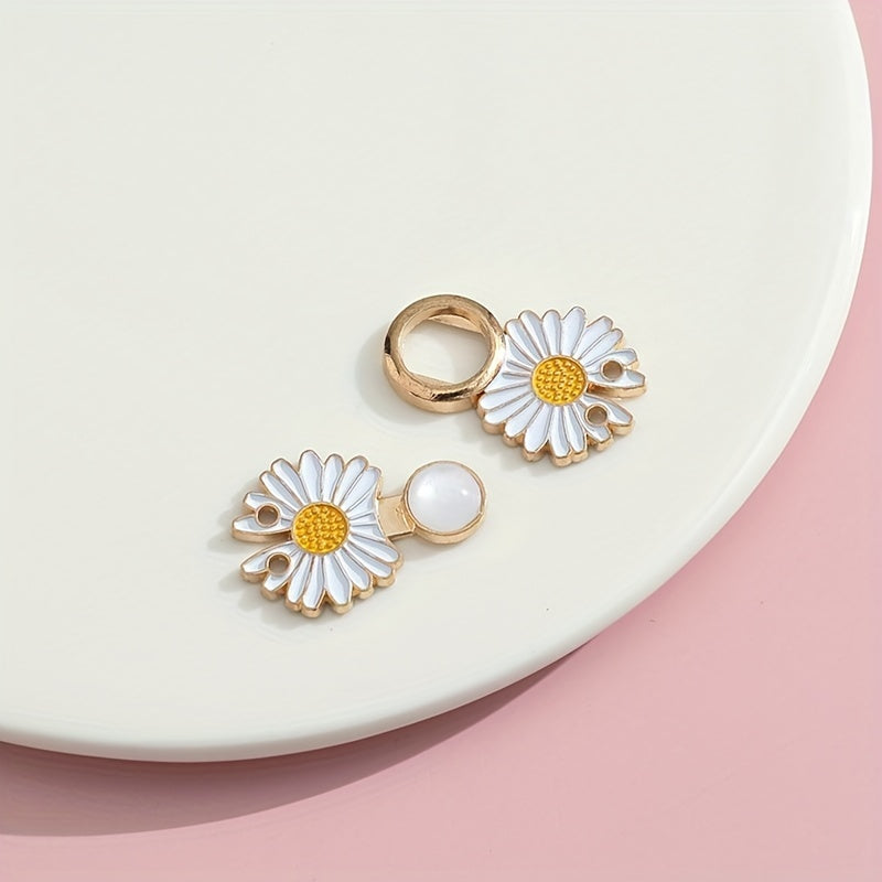 Adjustable Waist Tightener Buckle Chrysanthemum Clip