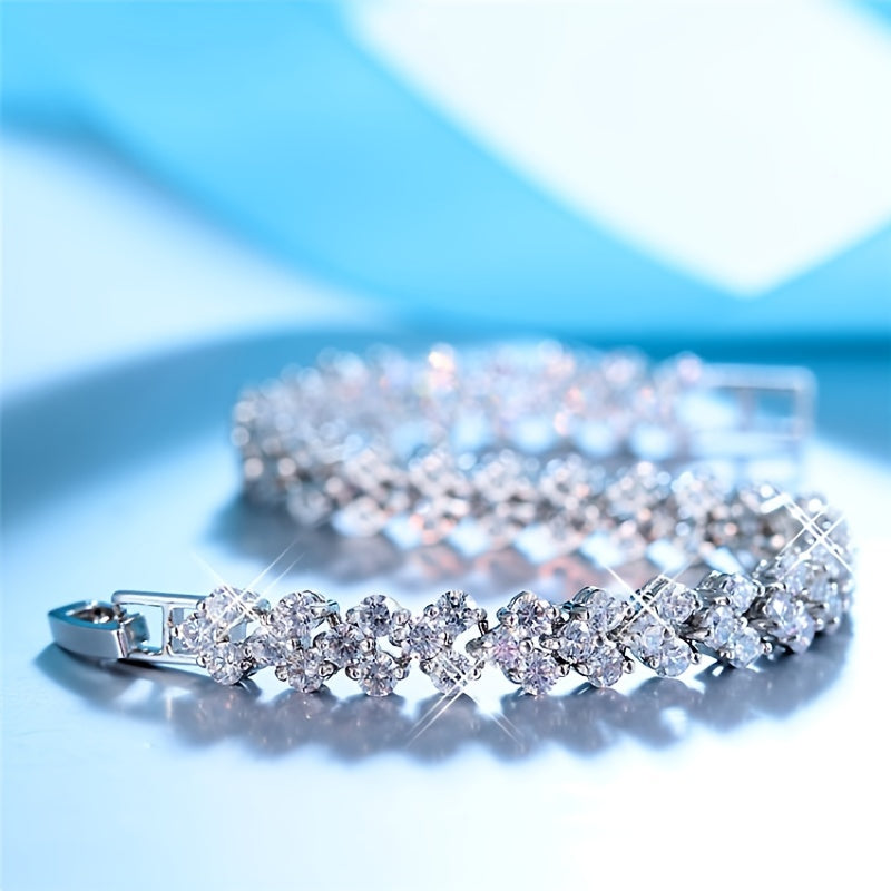 Men's Crystal Diamond Bracelet
