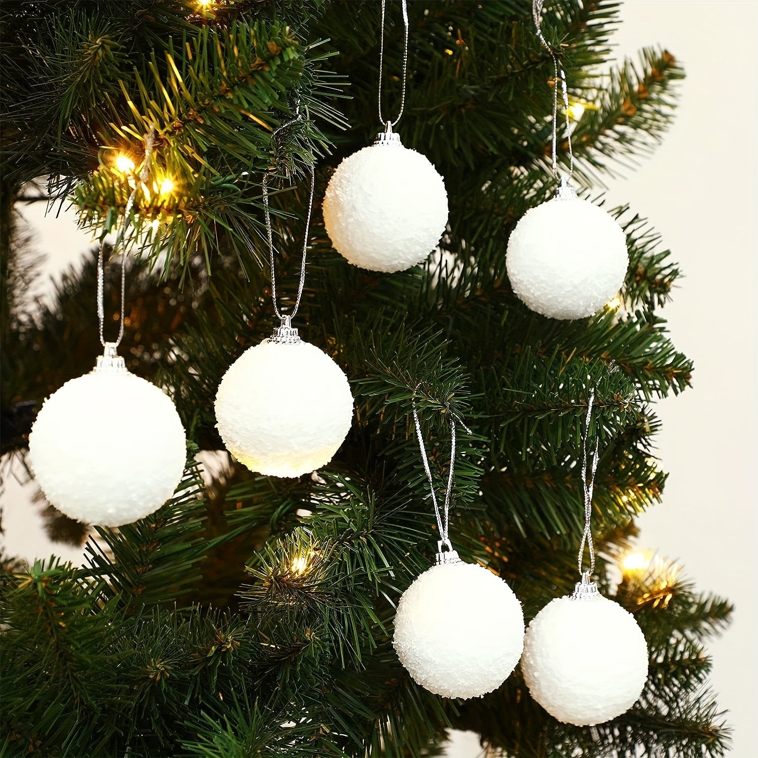 24pcs Christmas Snow Powder Ball Foam Ball Snow Ball Christmas Snow Ball...