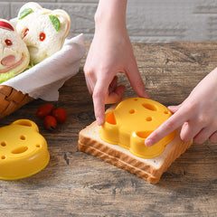 Little Bear Shape Sandwich Mold Bread Maker DIY Mold Kitchen Accessories