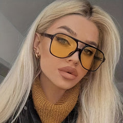 Aviator Sunglasses Large UV400 Sun Shades Retro Style for Driving