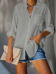  Basic Blouse Long Sleeve