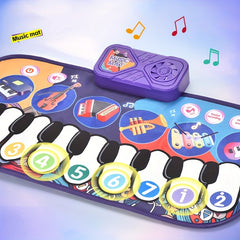 SmartJoy Interactive Music Toy Mat with 6 Instruments & Piano Keys