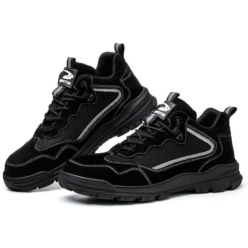 Men's Steel Toe Puncture Proof Work Safety Shoes