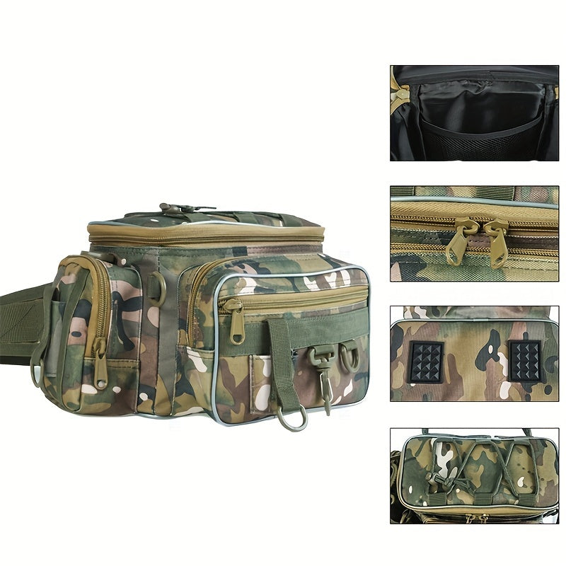 Waterproof Fishing Bag Tackle Storage Ripstop Material