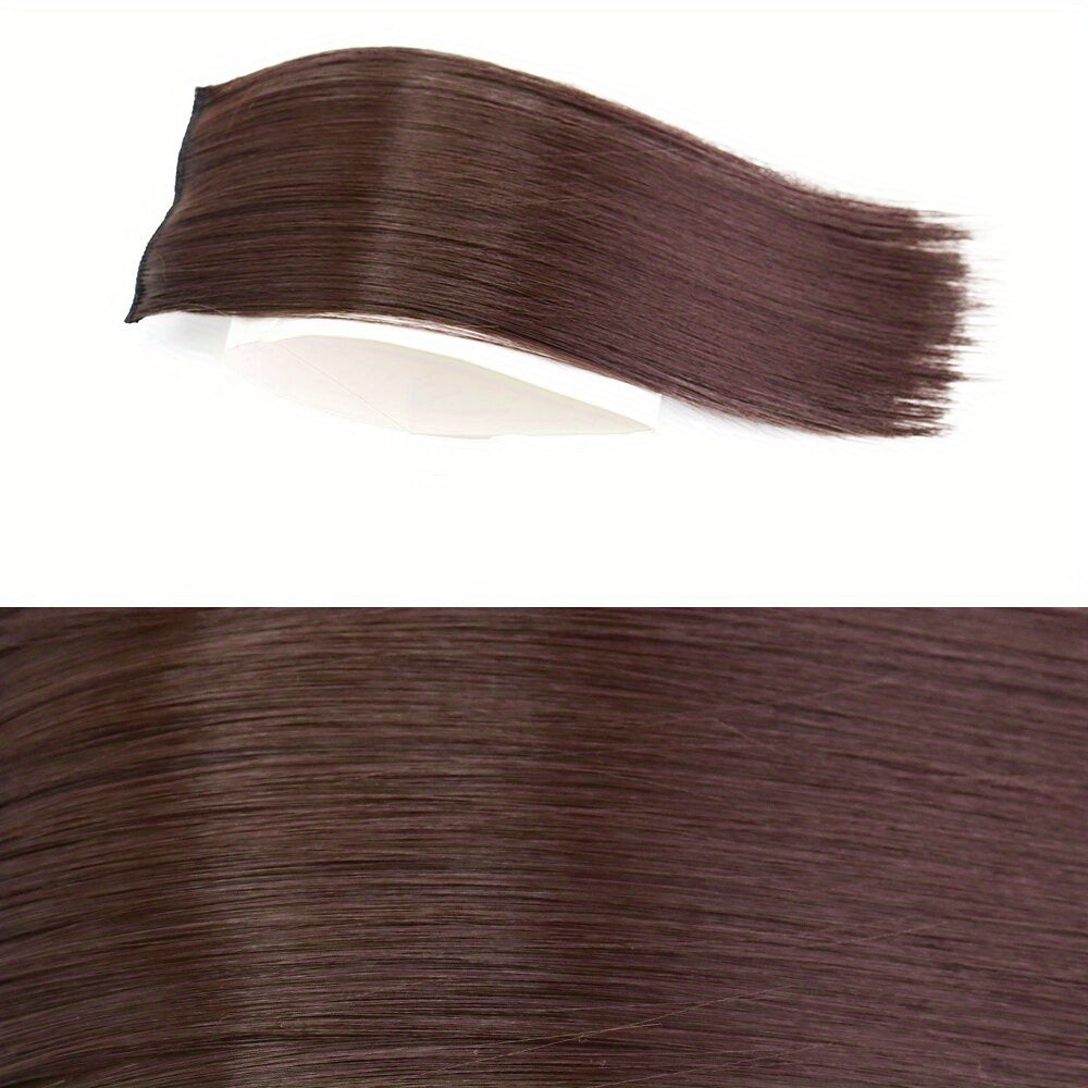 Invisible Clip In Hair Pad Straight Hair Extensions