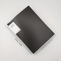 A4 Data Book Transparent Folder Pp Student Awards Test Organizer