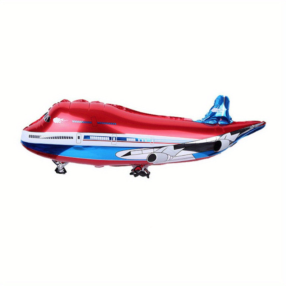 Large Airplane Party Decoration Happy Birthday Balloons