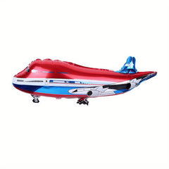 Large Airplane Party Decoration Happy Birthday Balloons